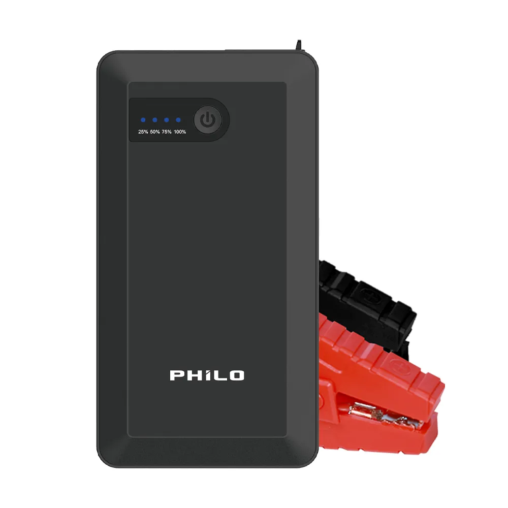 【Philo 飛樂】PQC-8000se 救車行動電源 8000mAh (救車線行動電源/汽車緊急照明/啟動電源/汽車充電器)