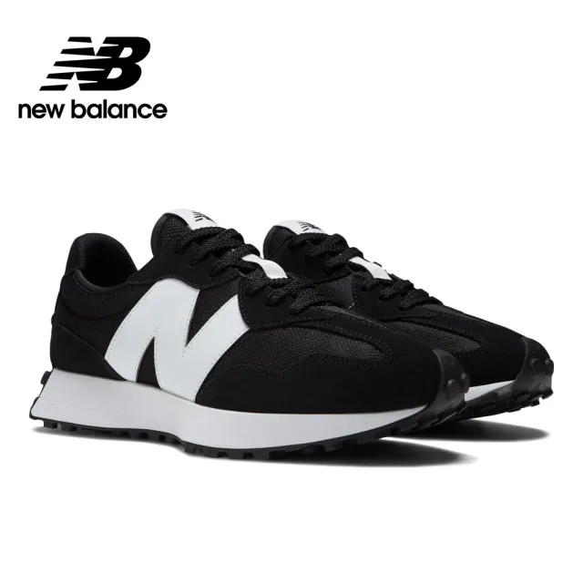 【NEW BALANCE】NB 327復古鞋/運動鞋_中性_黑色_MS327CBW-D