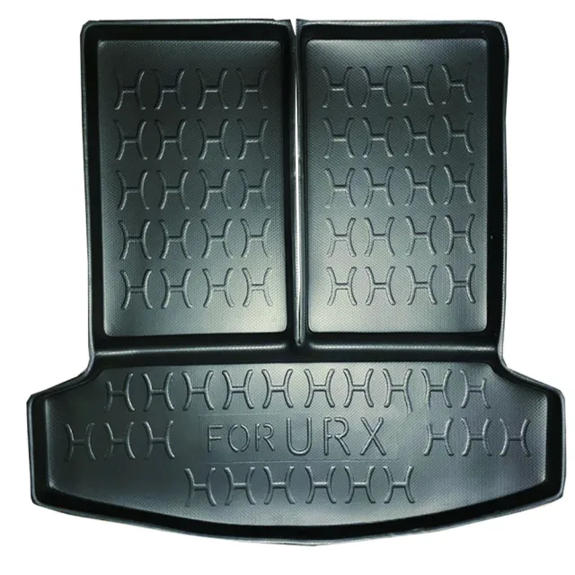 e系列汽車用品 納智捷 2019年12月URX 7人3小片式 行李廂墊 尾廂墊 汽車防水托盤 後廂墊