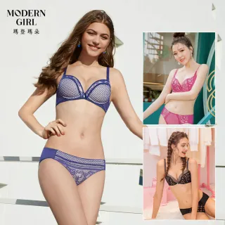 【瑪登瑪朵】3件組-身呼吸透氣包覆內衣B-F罩杯