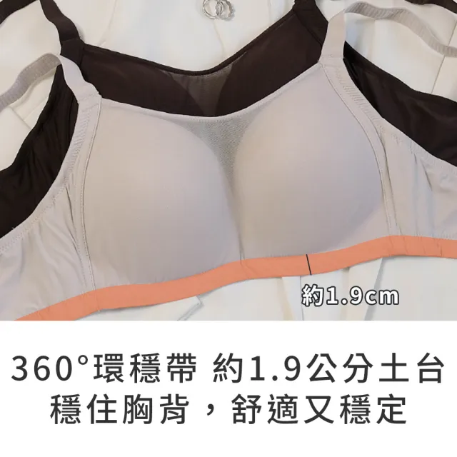 【玉如阿姨】峰鎖盛世內衣※0800燕麥杏(D.E.F.G罩 集中 深溝 無痕 無鋼圈 大罩杯 台灣製)