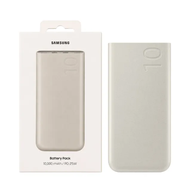 【Samsung 三星】原廠 10000mAh 25W 雙向閃電快充行動電源 Type C (EB-P3401)
