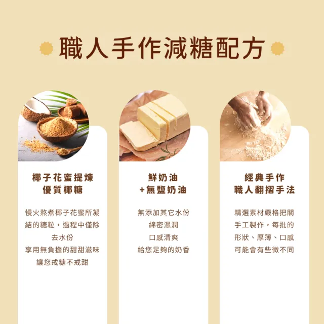 【i3微澱粉】低糖奶香原味司康6顆x2袋(甜點 英式 手工)