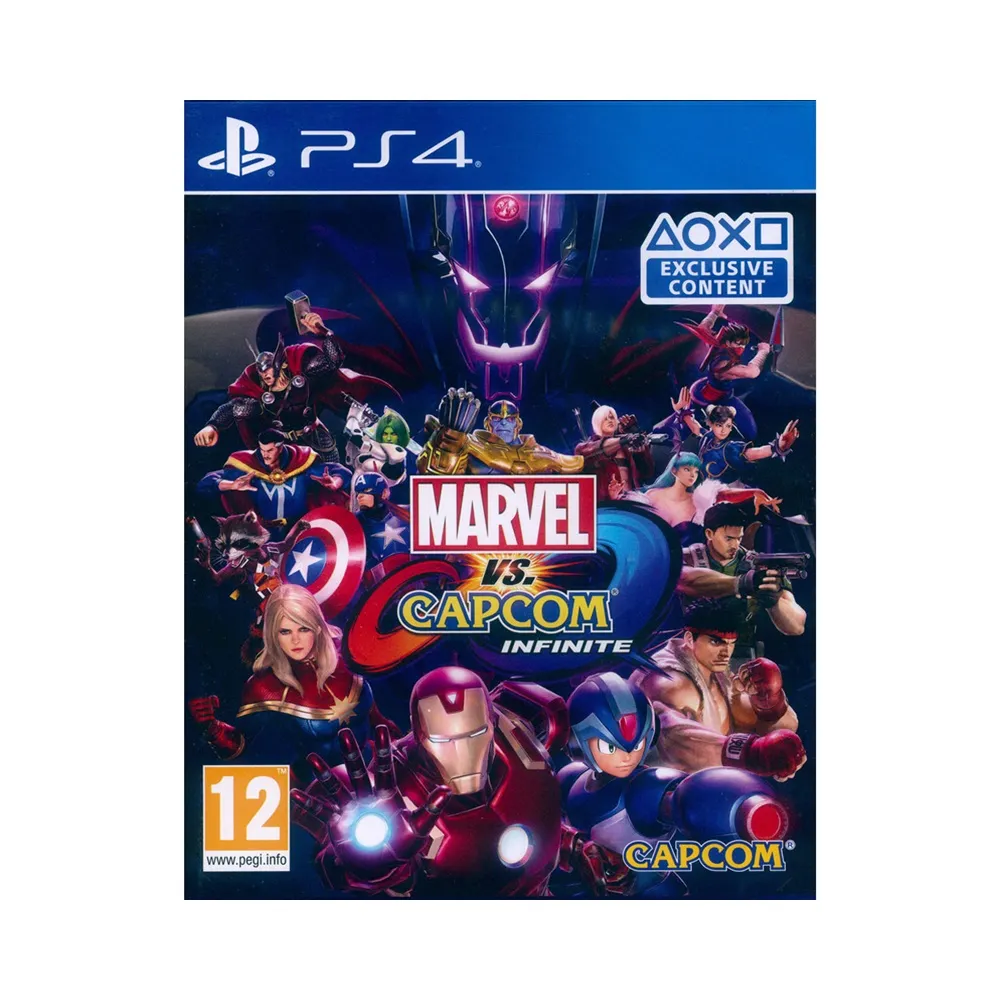 【SONY 索尼】PS4 漫威vs卡普空 無限  Marvel vs. Capcom：Infinite(中英日文歐版)