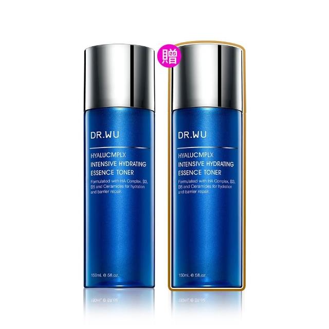 【DR.WU 達爾膚】玻尿酸保濕精華化妝水150ML(經典款 2入組)