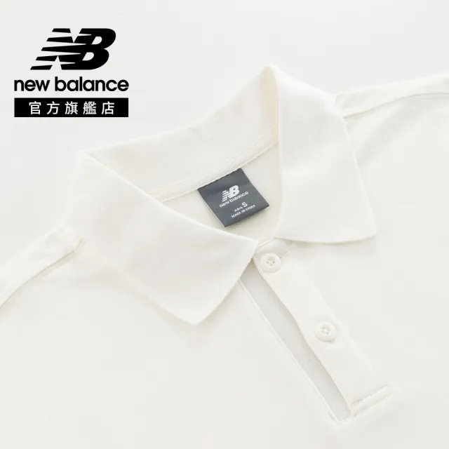 【NEW BALANCE】NB Polo衫短袖上衣_男性_米杏/灰色_MT6186UZCIC_MT6186UZGHM(亞版 版型正常)