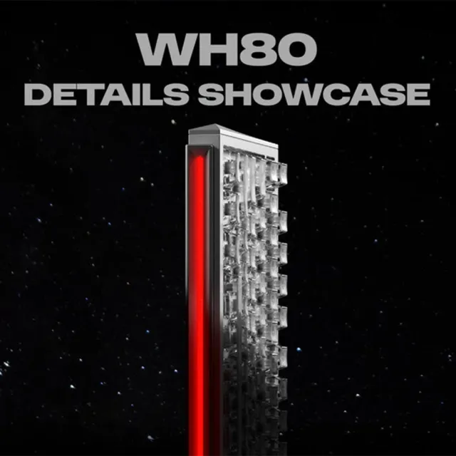 【NuPhy】WH80 三模磁軸鍵盤 8k 磁玉龍軸 Mac適用 網頁QMK改鍵
