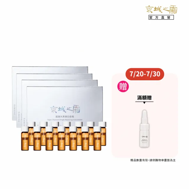 【牛爾京城之霜】超激光束美白安瓶1.5ml x4盒（共56支）(淡斑抗老)