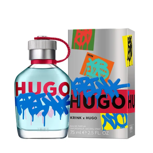 【BOSS】HUGO X KRINK 聯名限量版淡香精 75ml (專櫃公司貨)
