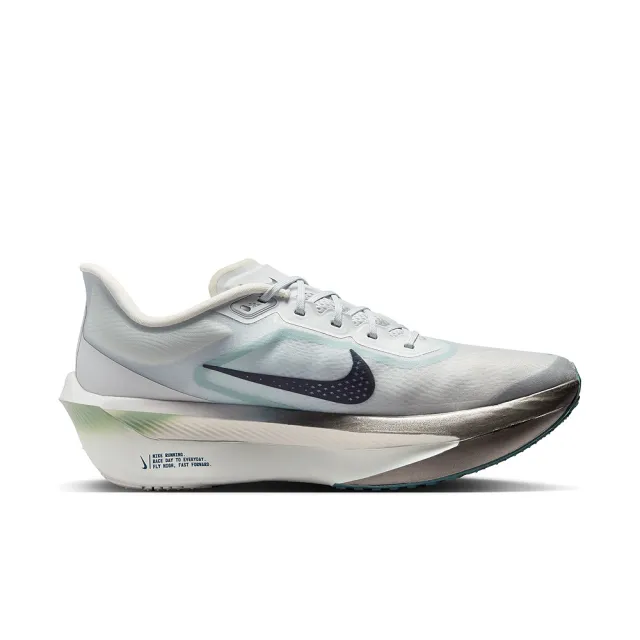 【NIKE 耐吉】慢跑鞋 男鞋 運動鞋 緩震 ZOOM FLY 6 灰白 FN8454-006