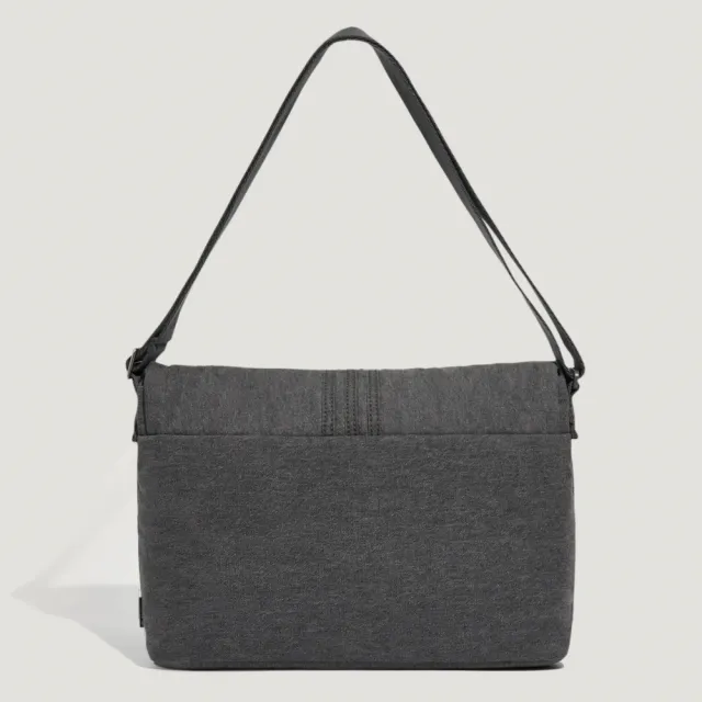 【adidas 愛迪達】運動 休閒 側背包 女包 DENIM MSG BAG(LD6377)