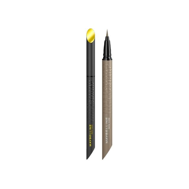 【MAYBELLINE 媚比琳】36H極限持久激細抗暈眼線液 0.4g_任選2入組#小黑霸