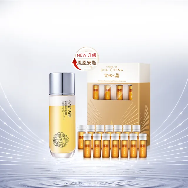 【牛爾京城之霜】柔膚無暇組 超鳳凰抗老淡斑安瓶1.5mlx14pcs+雙激活妍滋養雪露120ml(淡斑/淨透白/去顆粒)