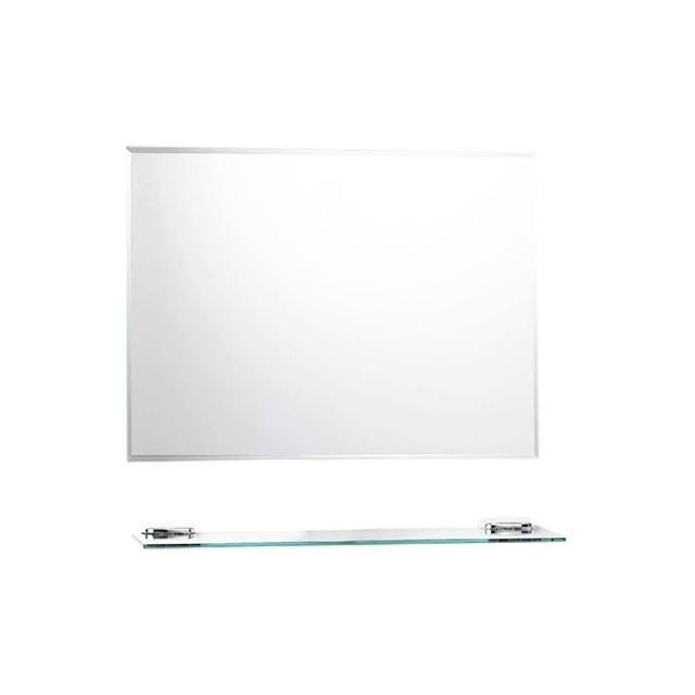 台灣製造 除霧鏡 橫掛60*45公分 浴室鏡子 浴鏡 鏡子(LT-800-6)