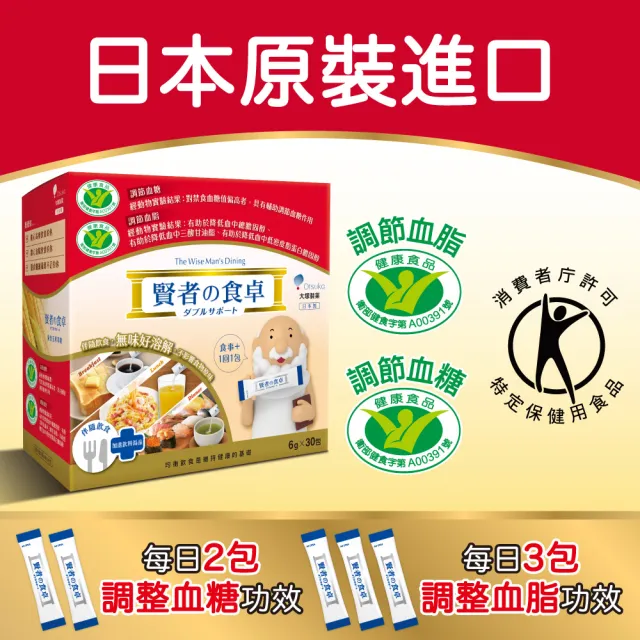 【賢者之食桌】纖維粉末包 5盒組(30包/盒-膳食纖維 2項健康食品標章 調節血糖血脂 日本原裝進口)