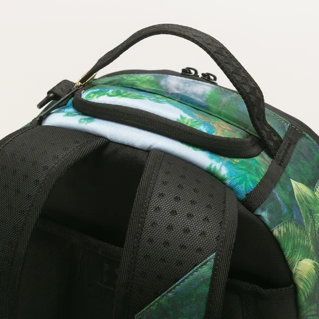 【SPRAYGROUND】馬達加斯加聯名款鋸齒鯊後背包(綠色)