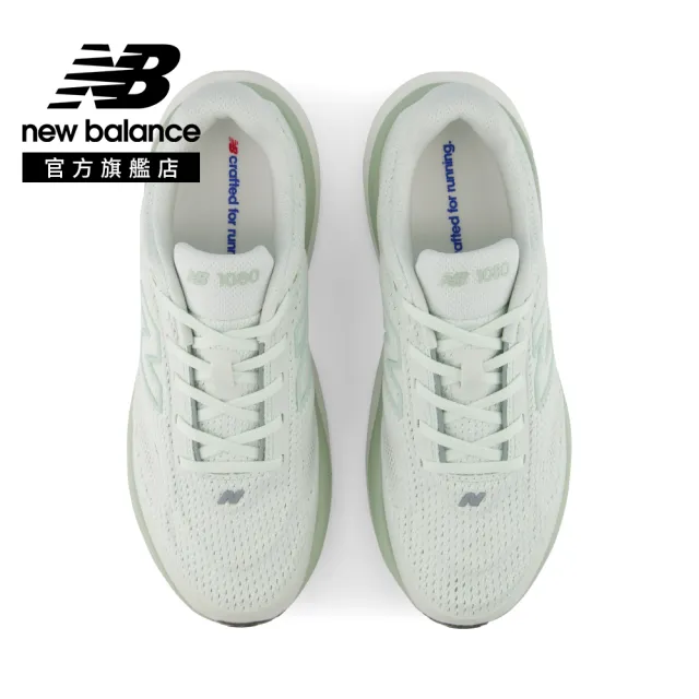 【NEW BALANCE】NB 1080v15慢跑鞋_W10805OR-D_女性_白綠色