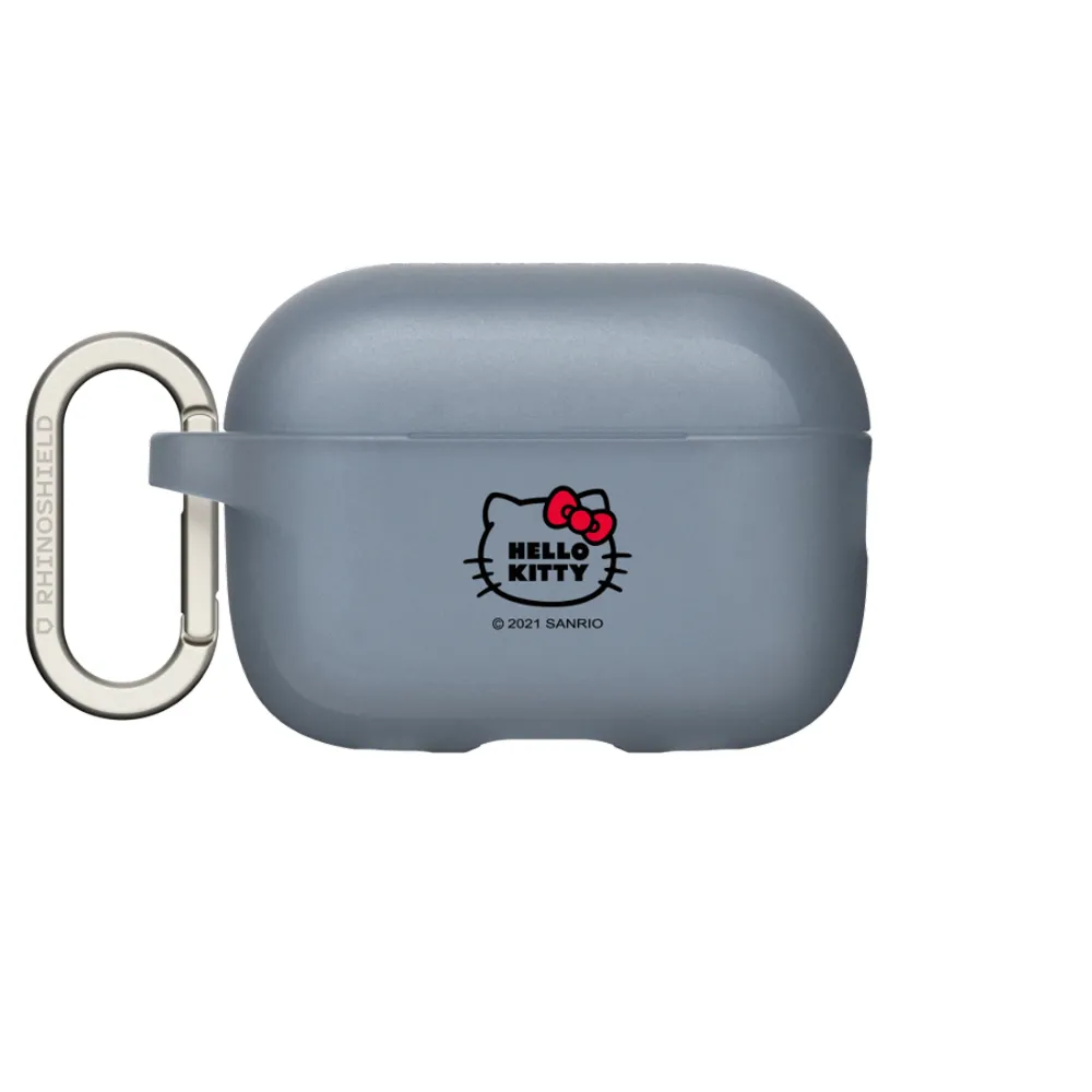 【RHINOSHIELD 犀牛盾】適用AirPods Pro 3/2/Pro/第4/3/2/1代耳機保護殼/Hello Kitty Logo(Hello Kitty)