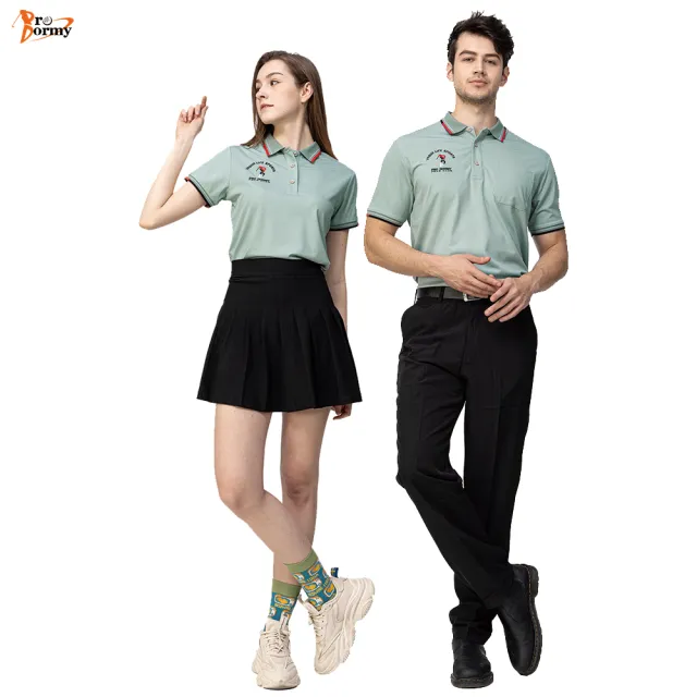 【Pro Dormy】普多力 男款 中性版 女款 短袖上衣 休閒POLO衫 高爾夫球衫(男女同款)