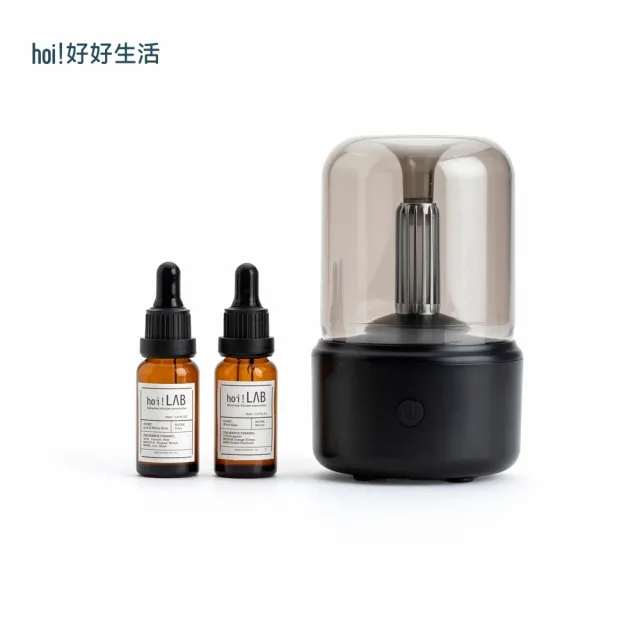 【hoi!LAB】超聲波霧化水氧機 送精油10ml*2(多款可選)