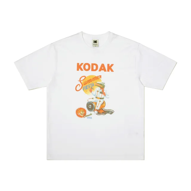 【KODAK Apparel】柯達 男女同款 短袖T恤 KODAK X Alan Berry Rhys 雪花水洗 共4色 / KB602033