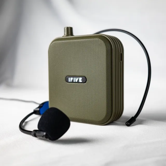 【ifive】雙功率教學擴音器 if-SP800(10W 小蜜蜂 擴音器 揚聲器 大聲公 喊話器 稀土喇叭)