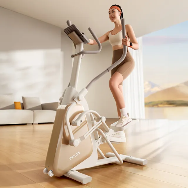 【Philips 飛利浦】FIT3101S 飛利浦智發電登山機-小精靈(橢圓機/模擬登山/免插電/全身運動/自行安裝)