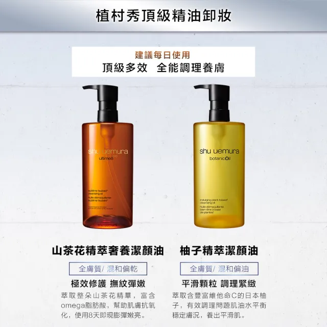 【Shu uemura 植村秀】官方直營 柚子精萃卸妝潔顏油150ml(Shu uemura/卸妝油)