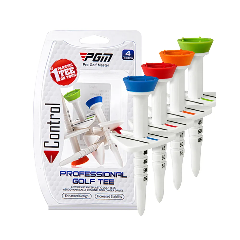 【WE FIT】高爾夫可調節限位球Tee 4入組(SG202)