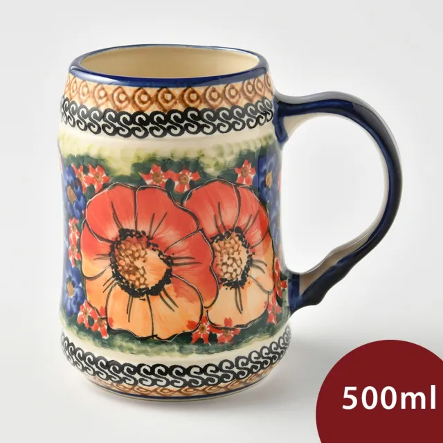 【波蘭陶】500ml 啤酒杯 Cerraf 滿城絕艷系列