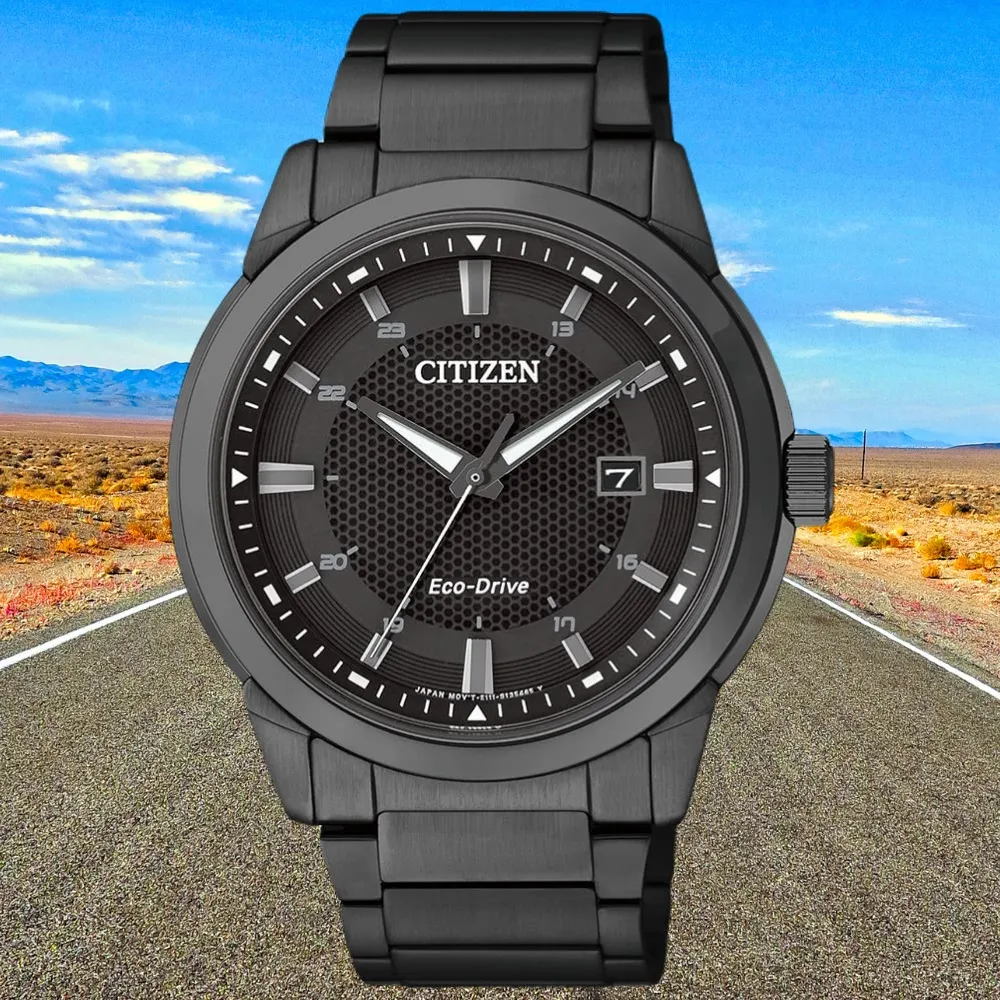 【CITIZEN 星辰】GENTS系列 光動能 時尚腕錶 手錶(BM7145-51E)