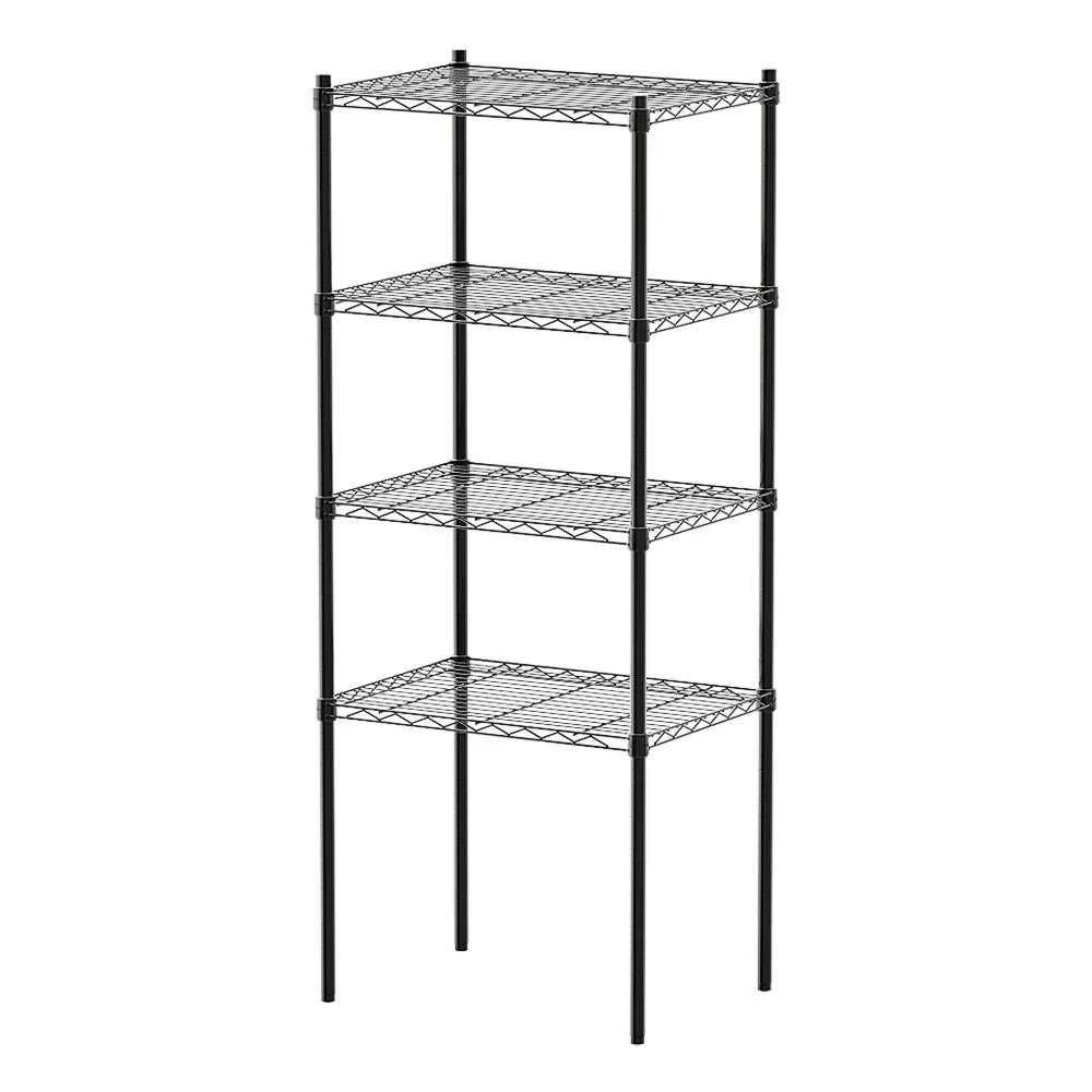 【dayneeds 日需百備】輕型 60x45x150公分 烤漆四層架(鐵力士架/收納層架/鞋架/展示架/層架/鐵架)
