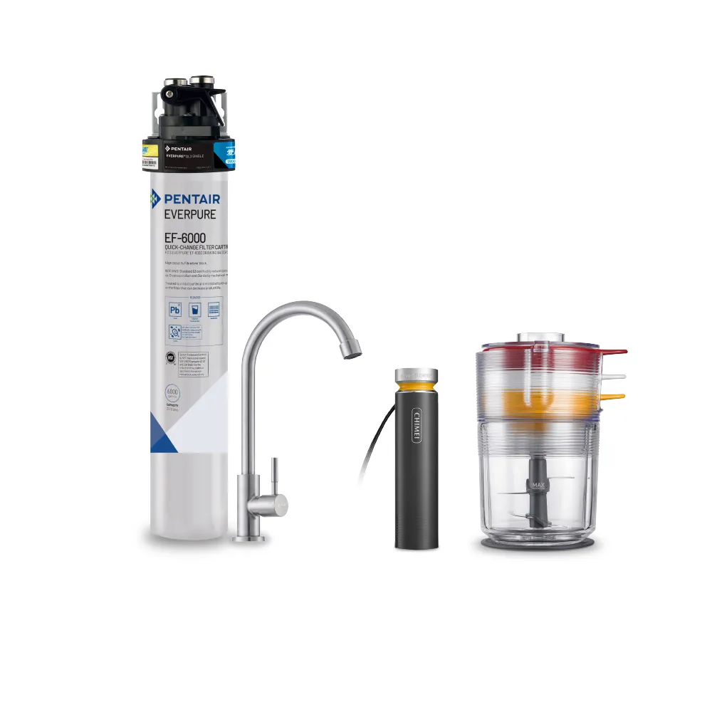 【EVERPURE 愛惠浦】櫥下型 PURVIVE-EF6000大流量不鏽鋼龍頭生飲淨水器
