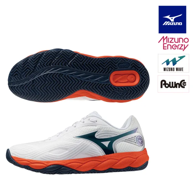 【MIZUNO 美津濃】WAVE ENFORCE COURT 2 AC 網球鞋 (匹克球兼用) 61GA263202