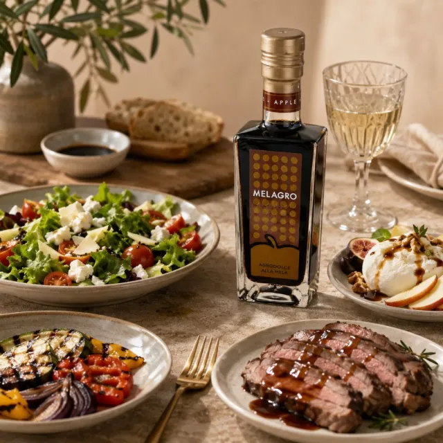 【Tasto】Melagro Agrodolce alla Mela蘋果醋 250ml / 瓶(酸甜清爽 沙拉烤肉提升風味)雙11