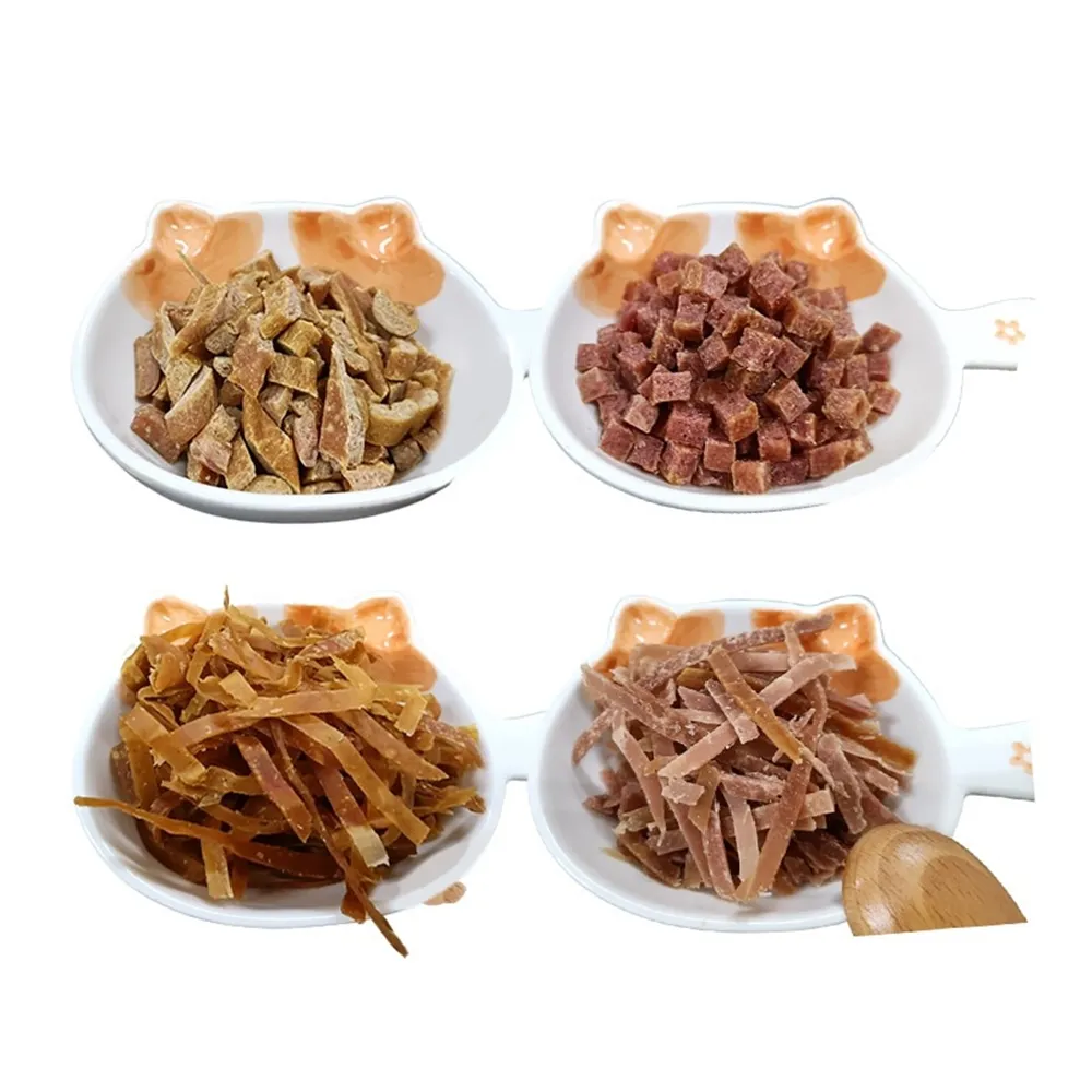 【寵物夢工廠】貓咪機能點心任選5包組(貓咪食品 貓零食 貓肉條 貓肉乾 寵物零食)