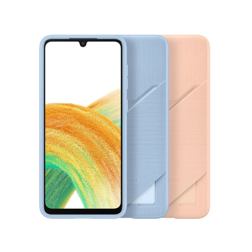 【Samsung 三星】買一送一 原廠Galaxy A33 5G專用 卡夾式背蓋(公司貨)