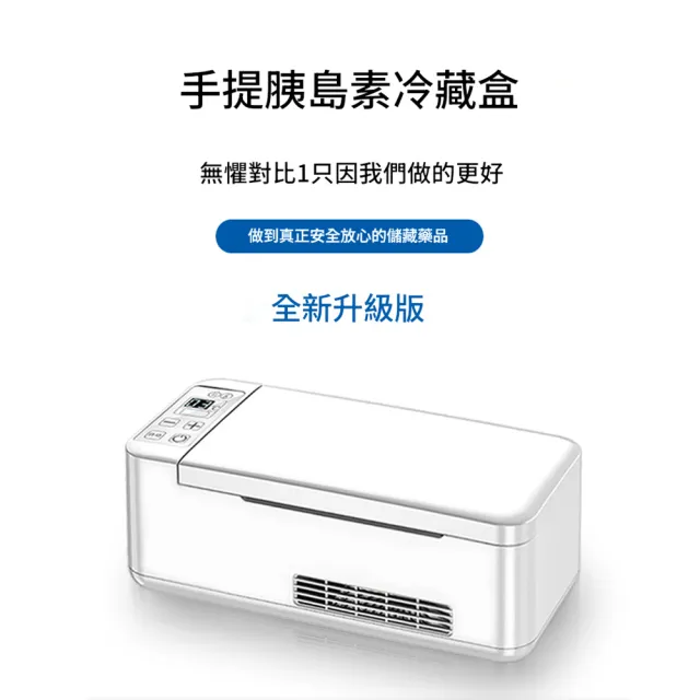 HOMI 好米居家 胰島素冷藏盒 0.39L（無電池）便攜式胰島素冷藏盒 藥品保冷盒 保冰保冷 保冰桶