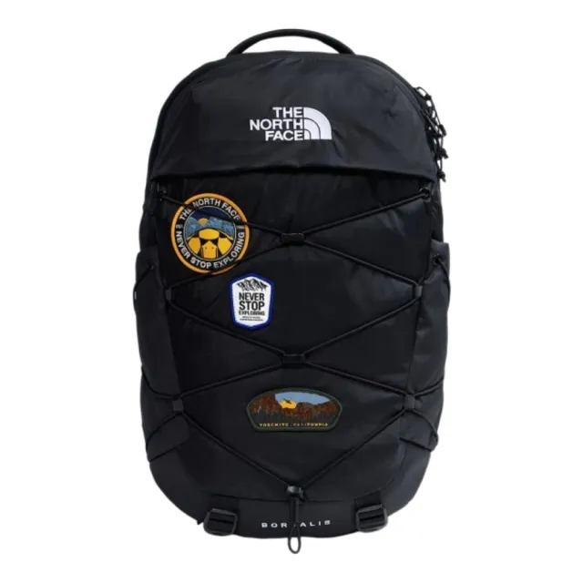 【The North Face】北臉 後背包 運動包 書包 旅行包 大容量 BOREALIS PATCH 黑 NF0A8KE70E7