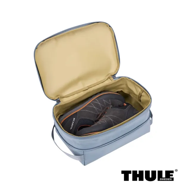 【Thule 都樂】Chasm 大型 可壓縮裝備方塊收納包 15L 池塘灰 (週年慶/露營/旅行/收納)