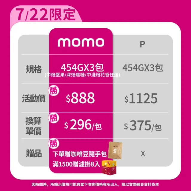 【cama cafe】尋豆師精選咖啡豆3包任選組(454g/包;風味任選;中焙堅果/深焙焦糖/中淺焙花香)