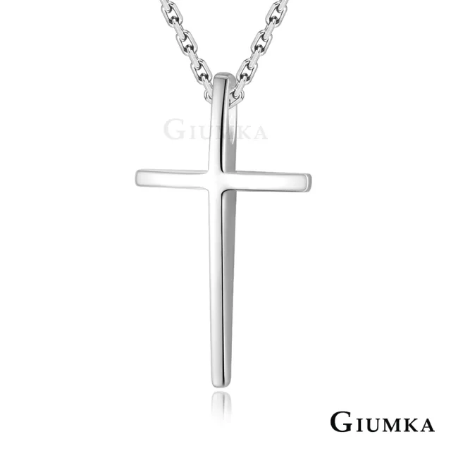 【GIUMKA】新年禮物.開運.純銀十字架項鍊(銀色)