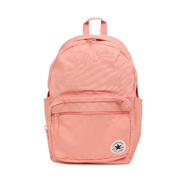 【CONVERSE】後背包 Go 2 Backpack 15吋筆電包 粉 雙肩包 書包 水瓶側袋 10020533A28