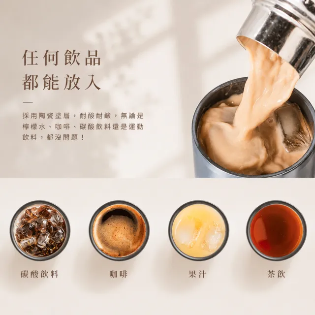 【Maru 丸山製研】100%無塑鈦瓷316不銹鋼保溫杯720ml(直飲杯/飲料環保杯/輕量保溫瓶/不鏽鋼保溫杯)