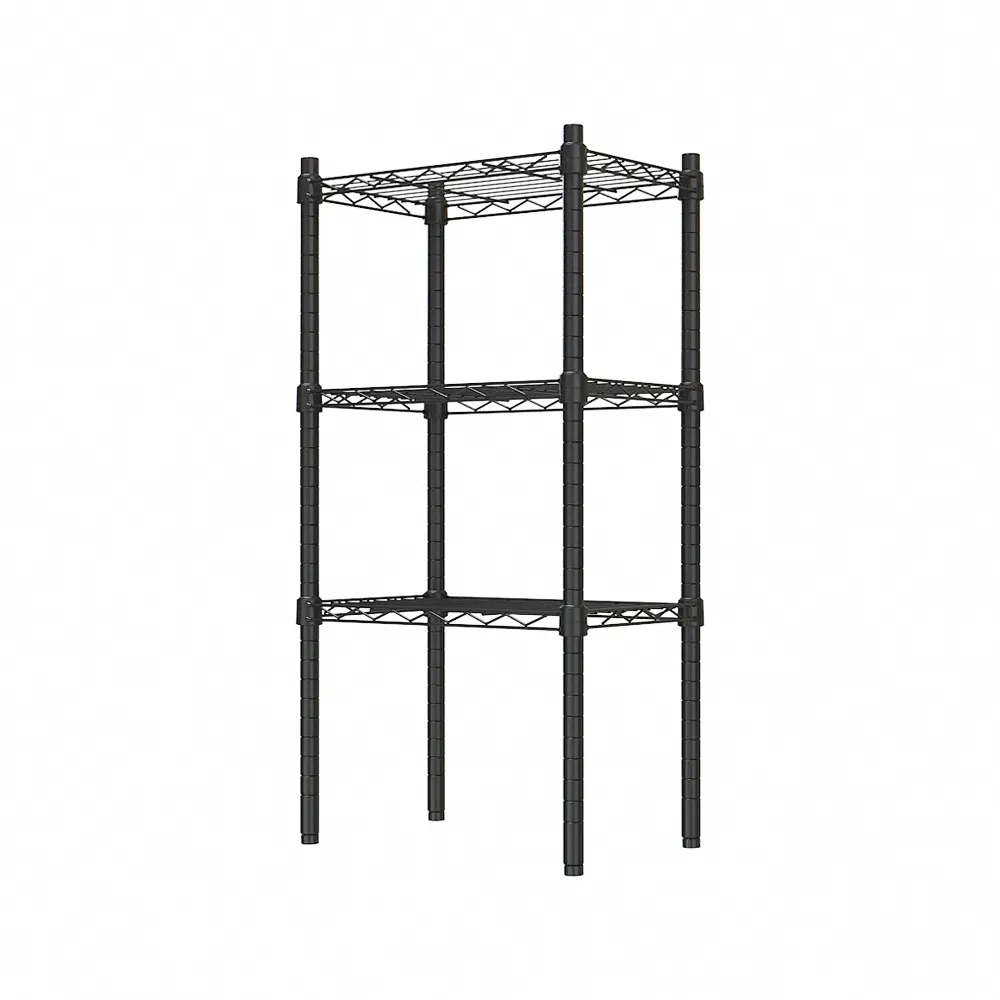 【dayneeds 日需百備】輕型 45x30x90公分 烤漆三層架 兩色可選(鐵力士架/收納層架/鞋架/展示架)