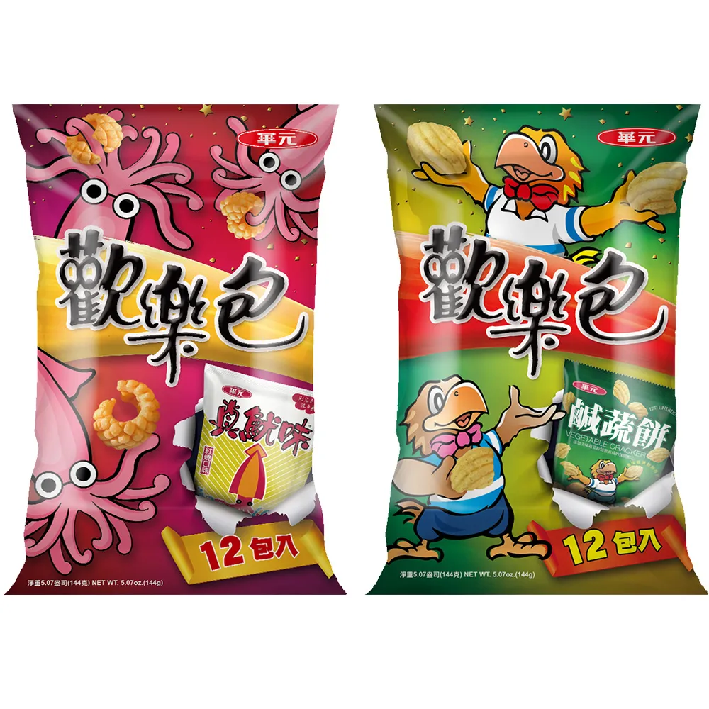 【華元】歡樂包12gX12包/袋X2袋(任選)