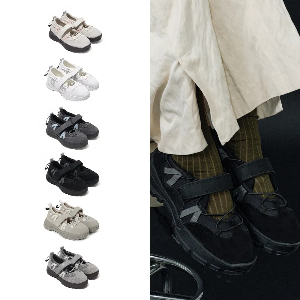 【Rockfish Weatherwear】BRYN VELCRO SNEAKERS 白色 BRYN 麂皮運動鞋