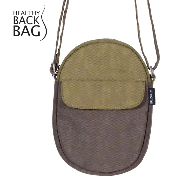 【HEALTHY BACK BAG】官方直營-季節限定 SEASONALS POCKET 斜背包-竹林棕 女包 側背包 斜背包 小包 隨身包