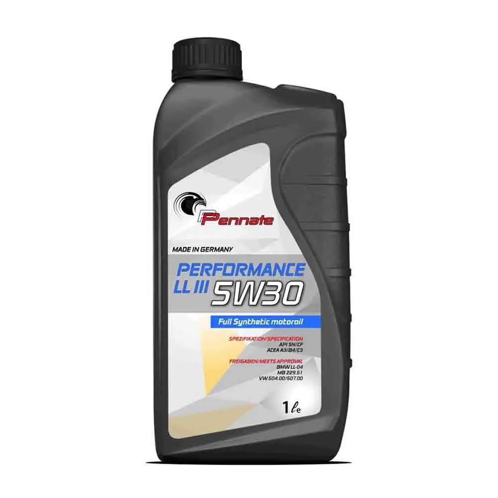 【賓德】機油_賓德5W30 LL PERFORMANCE 1L 504/507汽柴油_整箱12瓶(車麗屋)