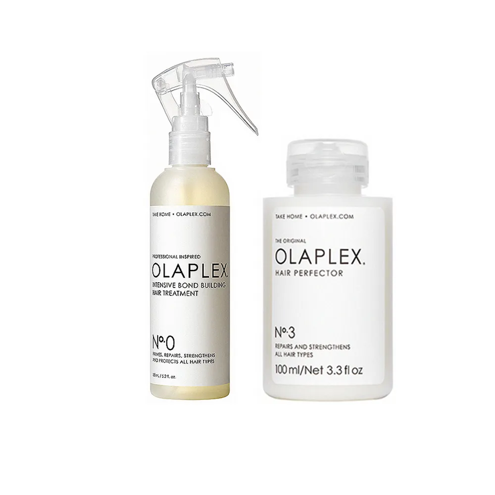 【OLAPLEX 歐啦】0號+3號養護髮超值組(洗前護理/前導液/護髮素/結構還原/歐拉))
